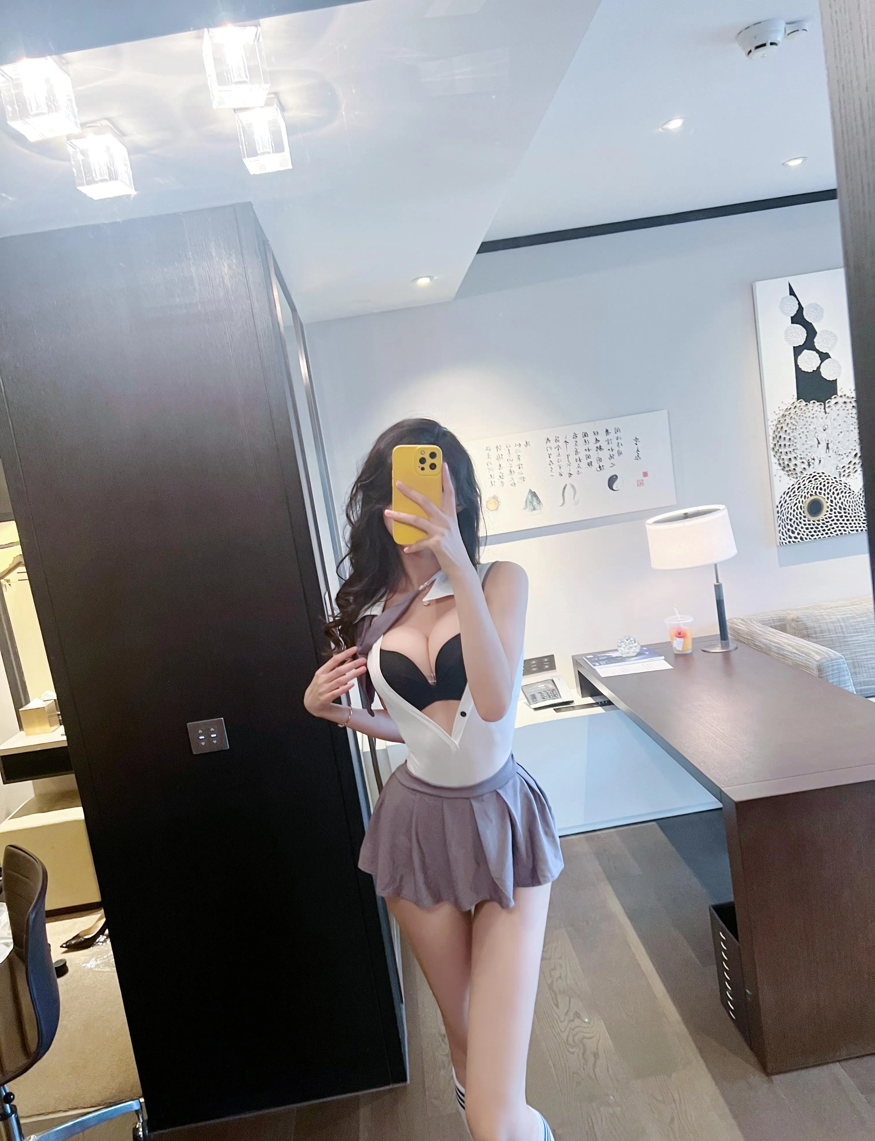 NO.001 葛征 – JK百褶裙 [21P]插图2